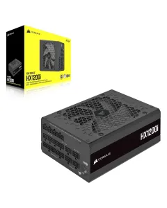 CORSAIR HX1200i - 1200W 80 PLUS Platinum GEN 5 Fully Modular Ultra-Low Noise Power Supply Unit - UK 