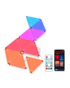 Diy Wifi Music Creative Light Panel App+ir Remote Control - 12pcs