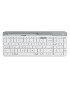 Logitech K580 Slim Multi-Device Wireless Keyboard - Off White Arabic/English