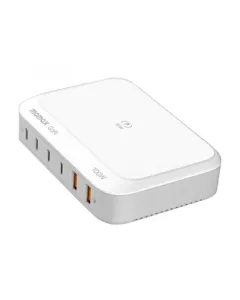 Momax Q.PLUG BOX 100W 6-Port GaN with Wireless Charging