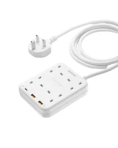 Momax ONEPLUG PD20W 2A1C 4-position extension board - White