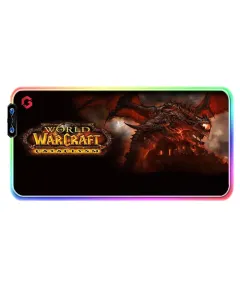 GAMEON Gaming Mousepad With RGB Lighting (900x400x3mm) - World Of Warcraft: Cataclysm Edition