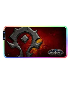GAMEON Gaming Mousepad With RGB Lighting (900x400x3mm) - World Of Warcraft: Battle For Azeroth Edition