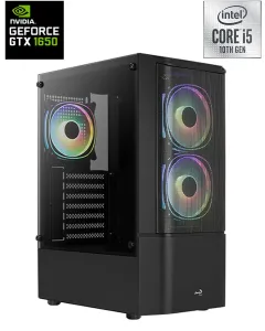 Aerocool Quantum Mesh RGB Intel Core i5-10400F (10th Gen) Mid Tower Gaming 