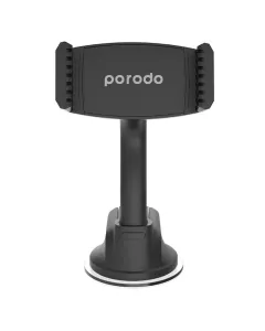 Porodo Compact Flexible Car Mount - Black