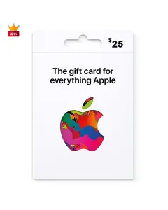 Apple U.S iTunes Gift Card $25 (U.S. Account) - Instant SMS Delivery
