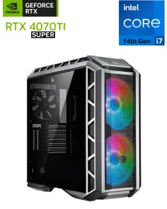 Coolermaster H500p Intel Core I7 - 14th Gen Rtx 4070ti Super Gaming Pc