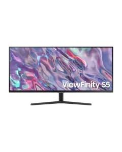 Samsung 34" Viewfinity S5 S50gc With Ultra Wqhd Resolution, Ultra-smooth Experience With 100hz Refresh Rate And Incredibly Slim Monitor