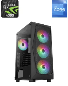 Aerocool Intel Core I5-12th Gen Rtx 4060 Gaming Pc