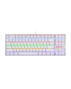 Redragon Kumara K552w-rgb Mechanical Gaming Keyboard – Red Switches – White