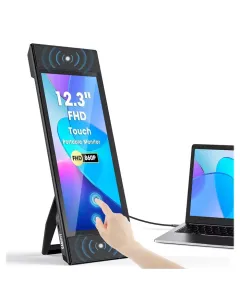Gamvity Ofiyaa Portable Monitor L1 12.3" Ips Fhd Gaming Monitor Touch Screen Dual Speakers