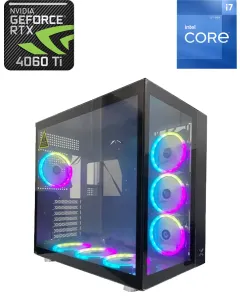 Xigamatek Aquarius Intel Core I7 - 12th Gen Rtx 4060ti Gaming Pc - Black