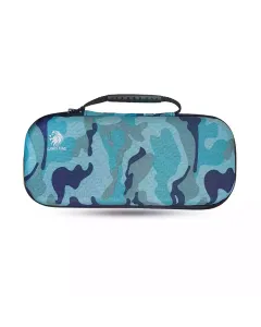 Carrying Storage Bag For Playstation Portal - Blue Camouflage