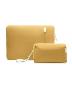 Defender-a23 Jelly Laptop Sleeve Kit For 13-inch Macbook Air M3/m2/m1 - Yellow