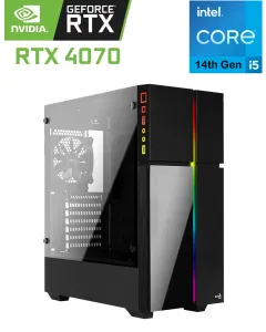 Aerocool Playa Intel Core I5 14th Gen Rtx 4070 Gaming Pc