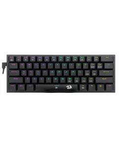 Redragon K614 Anivia 60% Ultra Thin Wired Mechanical Keyboard - Black