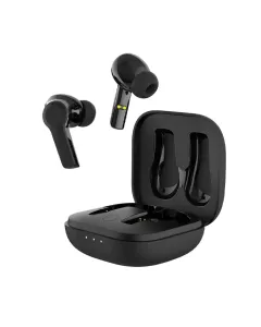 Powerology Buds Pro Active Noice Cancellation, Wireless Charging, Siri Activation - Black