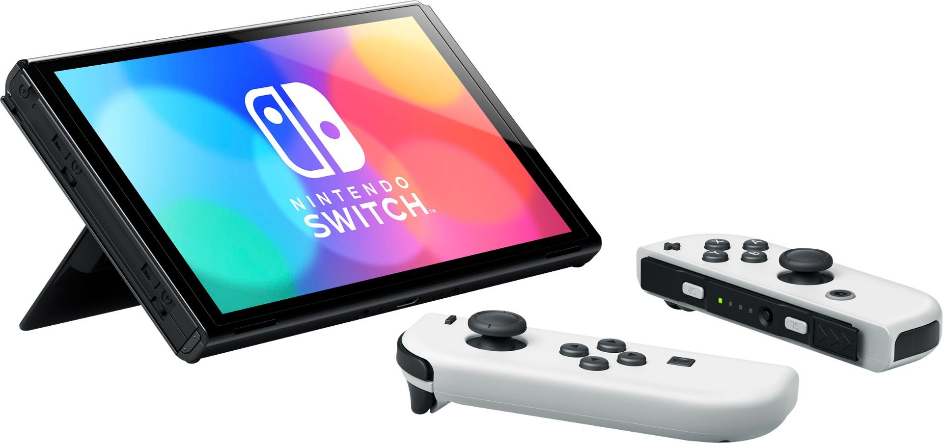 Nintendo Switch (OLED Model) New 2021 - White (Open Box
