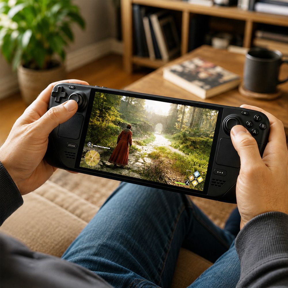 Steam Deck Oled - 512 Gb Handheld Console for Ultimate Gaming