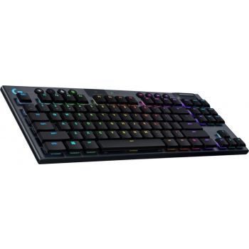 Logitech G915 TKL Tenkeyless Lightspeed Wireless RGB Mechanical Gaming Keyboard - Carbon Tactile