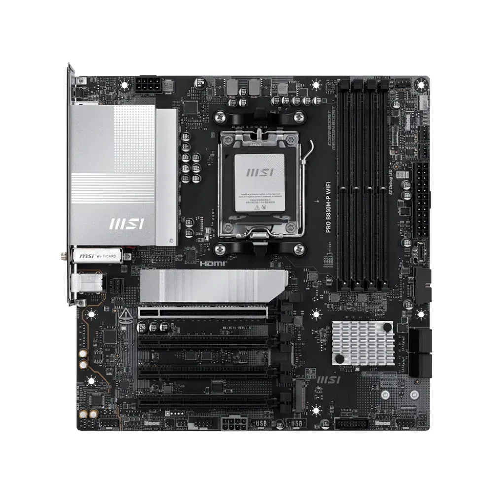 MSI PRO B850M-P WIFI DDR5 Motherboard