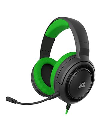 CORSAIR HS35 STEREO GAMING HEADSET - GREEN