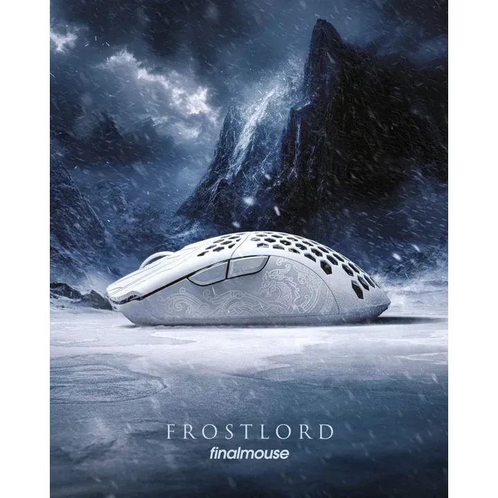 Finalmouse Gaming Mouse - The Ultralight Frostlord for Ultimate