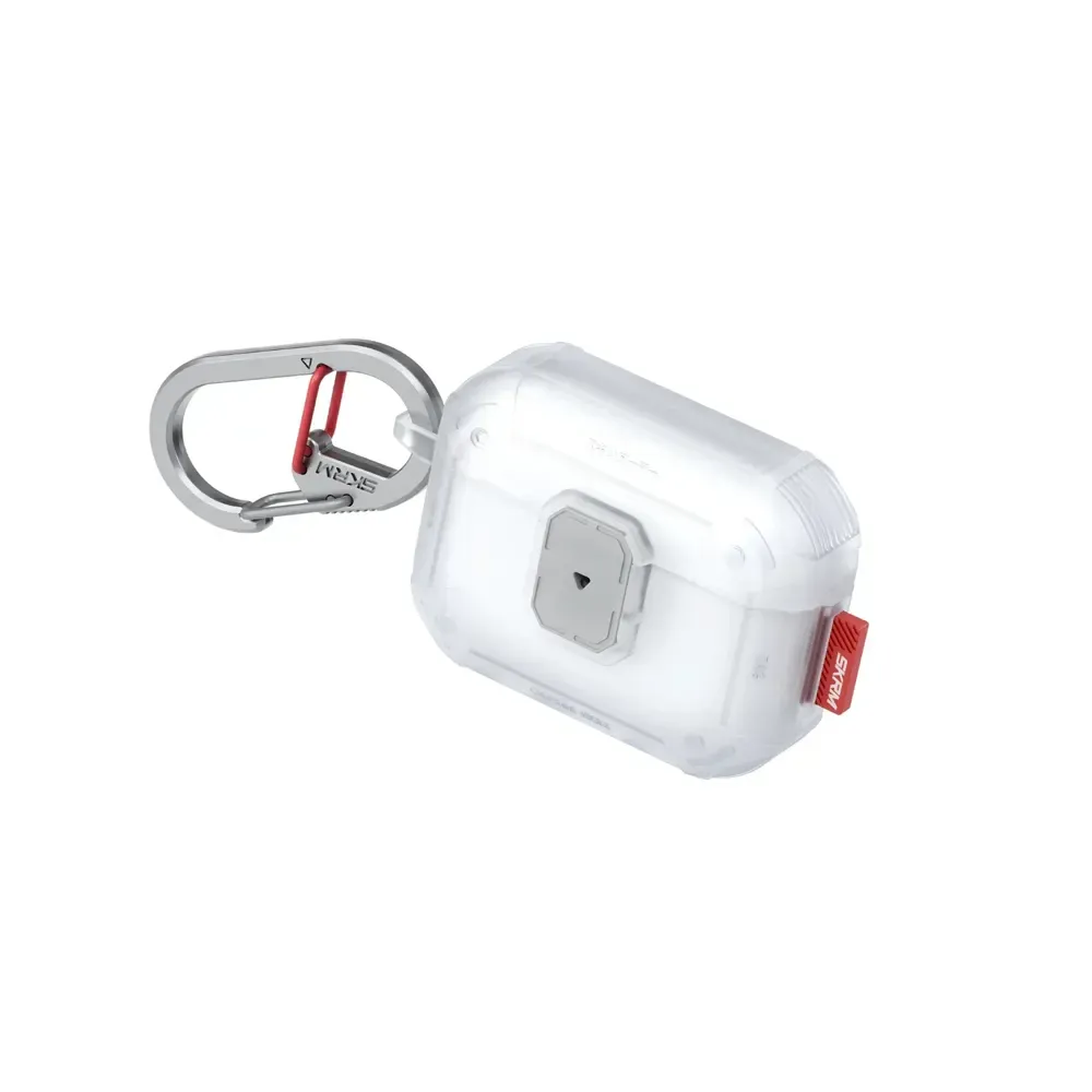 Skinarma Mecha Le Lock Case For AirPods Pro 3 - Frost Clear