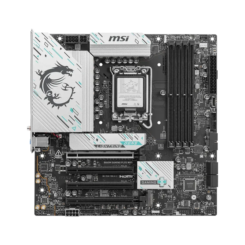 MSI B860M GAMING PLUS WIFI DDR5 Motherboard