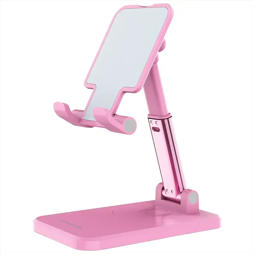 Porodo Desktop Phone & Tablet Stand with Adjustable Telescopic Rod
