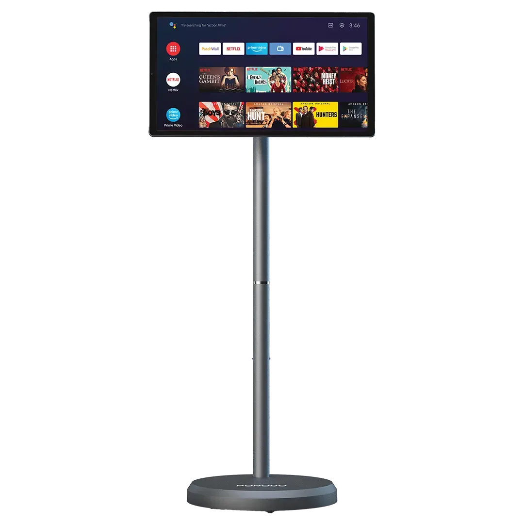 Porodo Surf 21.5" Portable Smart Monitor with 27000mAh Battery Capacity