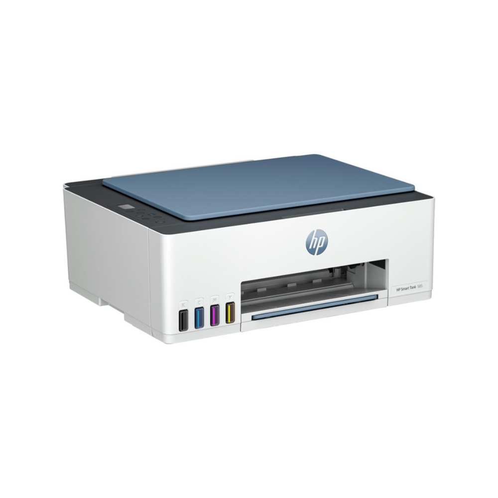 HP Smart Tank 585 AIO - 12ppm / 4800dpi / A4 / USB / Wi-Fi / Bluetooth / Color Inkjet - Printer