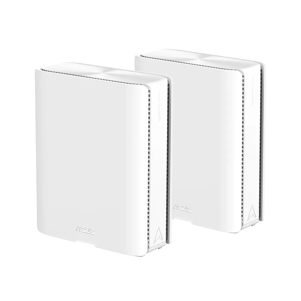 ASUS ZenWiFi BQ16 BE25000 Quad Band WiFi 7 (802.11be) Mesh Router 2 Pack