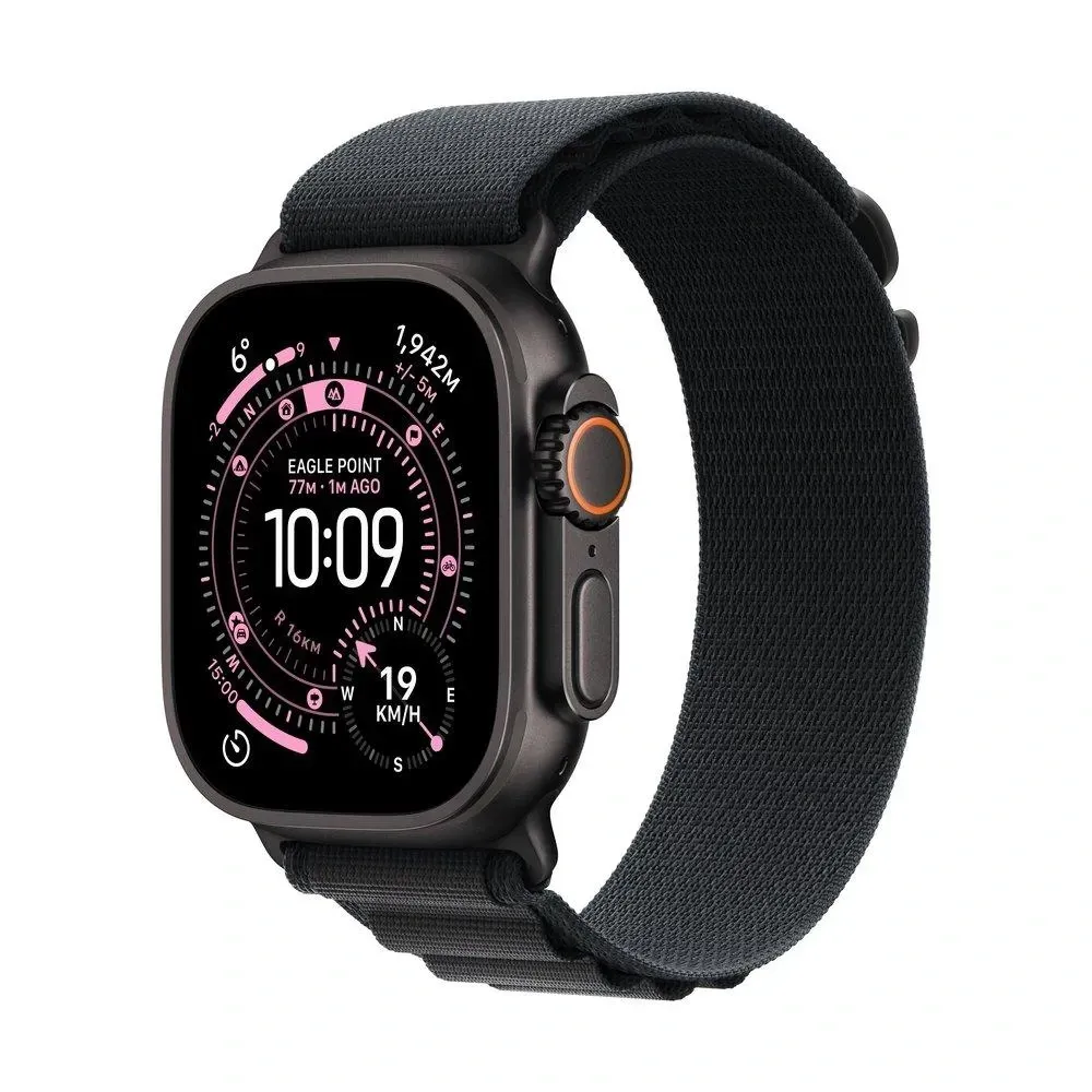 Apple Watch Ultra 2 GPS + Cellular 49mm Titanium Case with Indigo Alpine Loop - Large