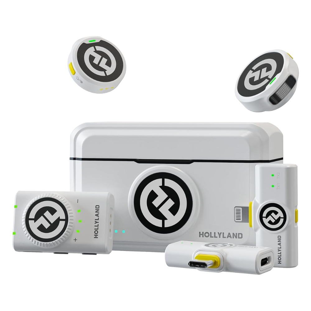 Hollyland Lark M2 Duo-combo All In One Wireless Lavalier Microphone System