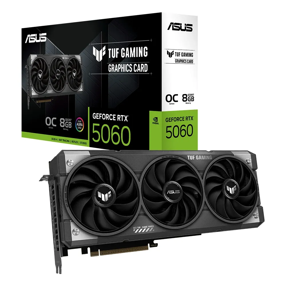 ASUS TUF Nvidia GeForce RTX 5060 OC 8GB Graphic Card