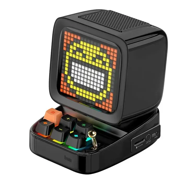 Divoom Ditoo Pro Retro Pixel Art Bluetooth Speaker - Black by – Price ...