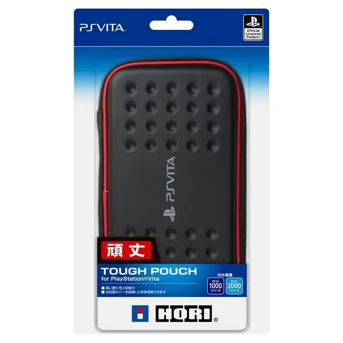 HORI Hard PlayStation Vita 2000 Series PS Vita Pouch Case Black x