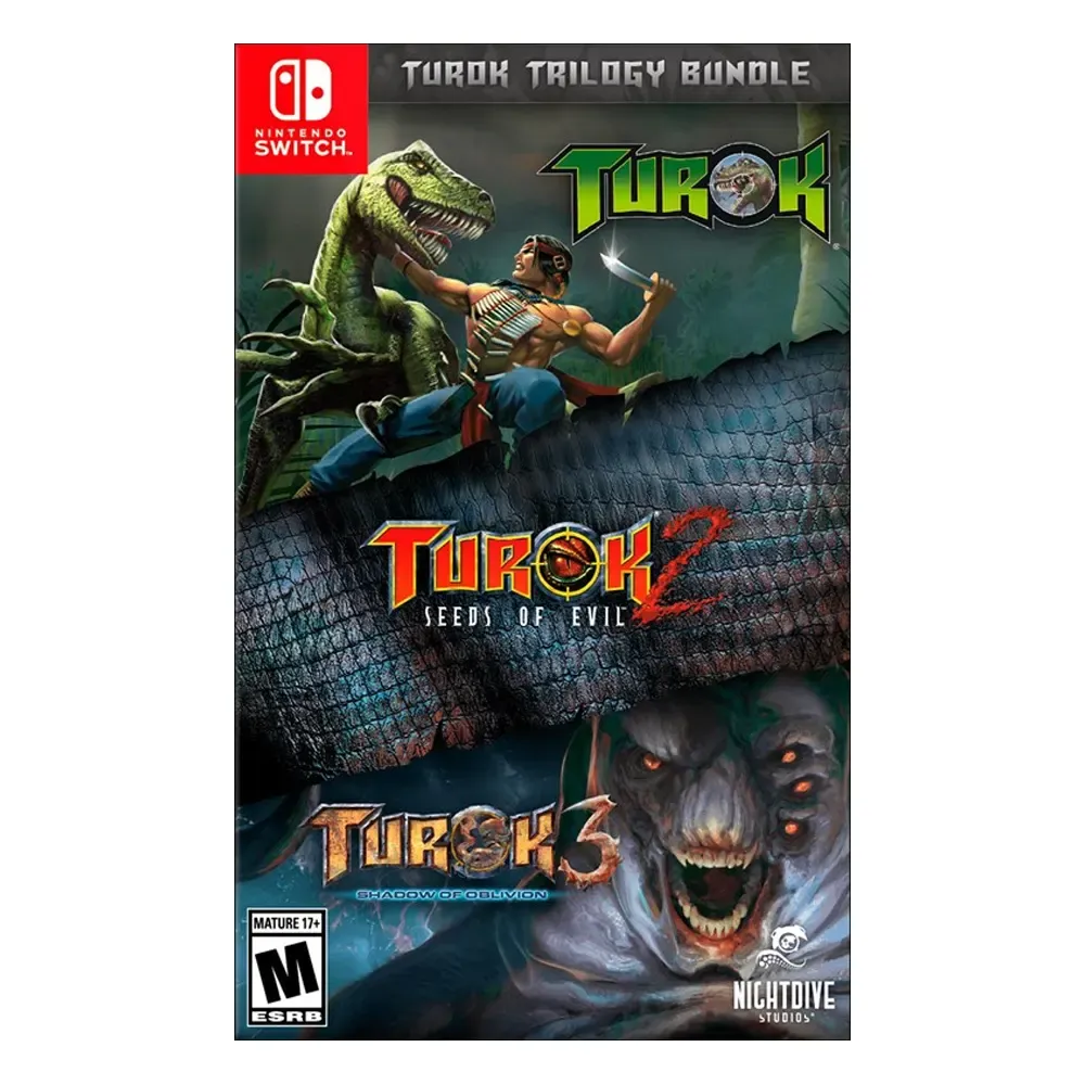 Nintendo Switch Turok Trilogy Bundle - R1