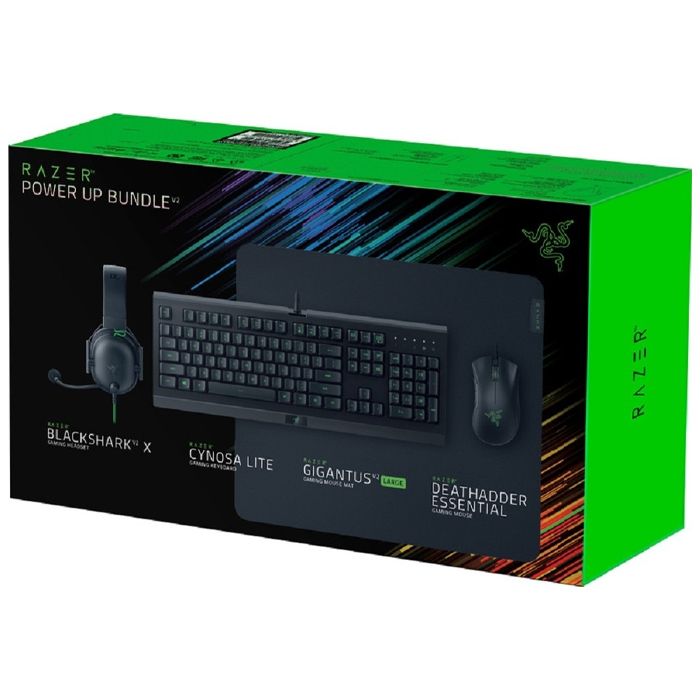 Razer Power Up Bundle V2 4 IN 1 (Headset/Keyboard/Mouse Mat/Mouse