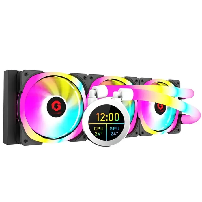 GAMEON KRAKEN N360 360mm LCD Display Liquid CPU Cooler with ARGB Tube