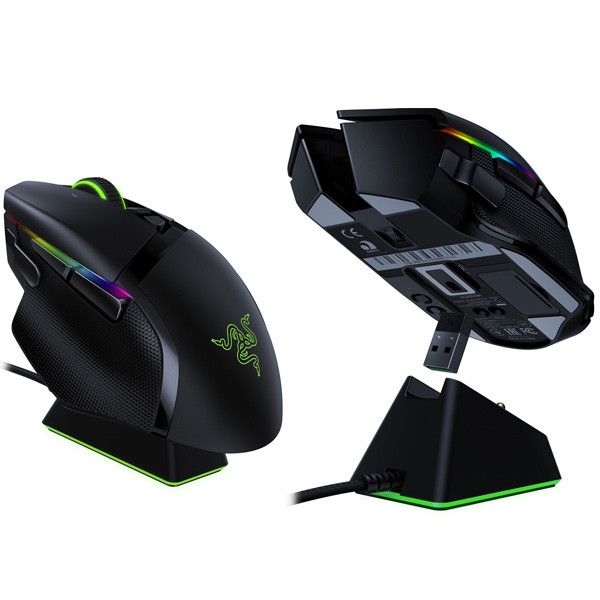 RAZER BASILISK ULTIMATE WIRELESS GAMING MOUSE WITH CHARGING DOCK