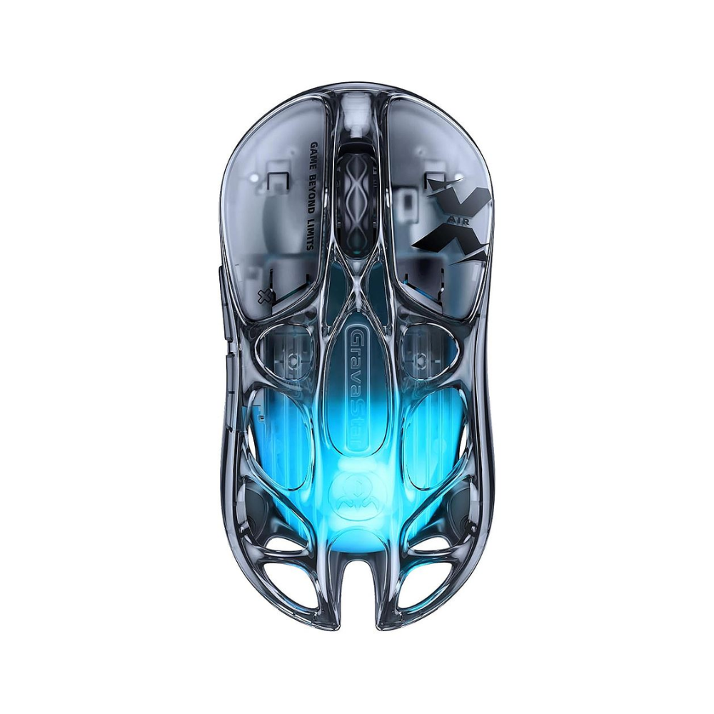 GravaStar Mercury X Air 8KHz Wireless Gaming Mouse Onyx Crystal