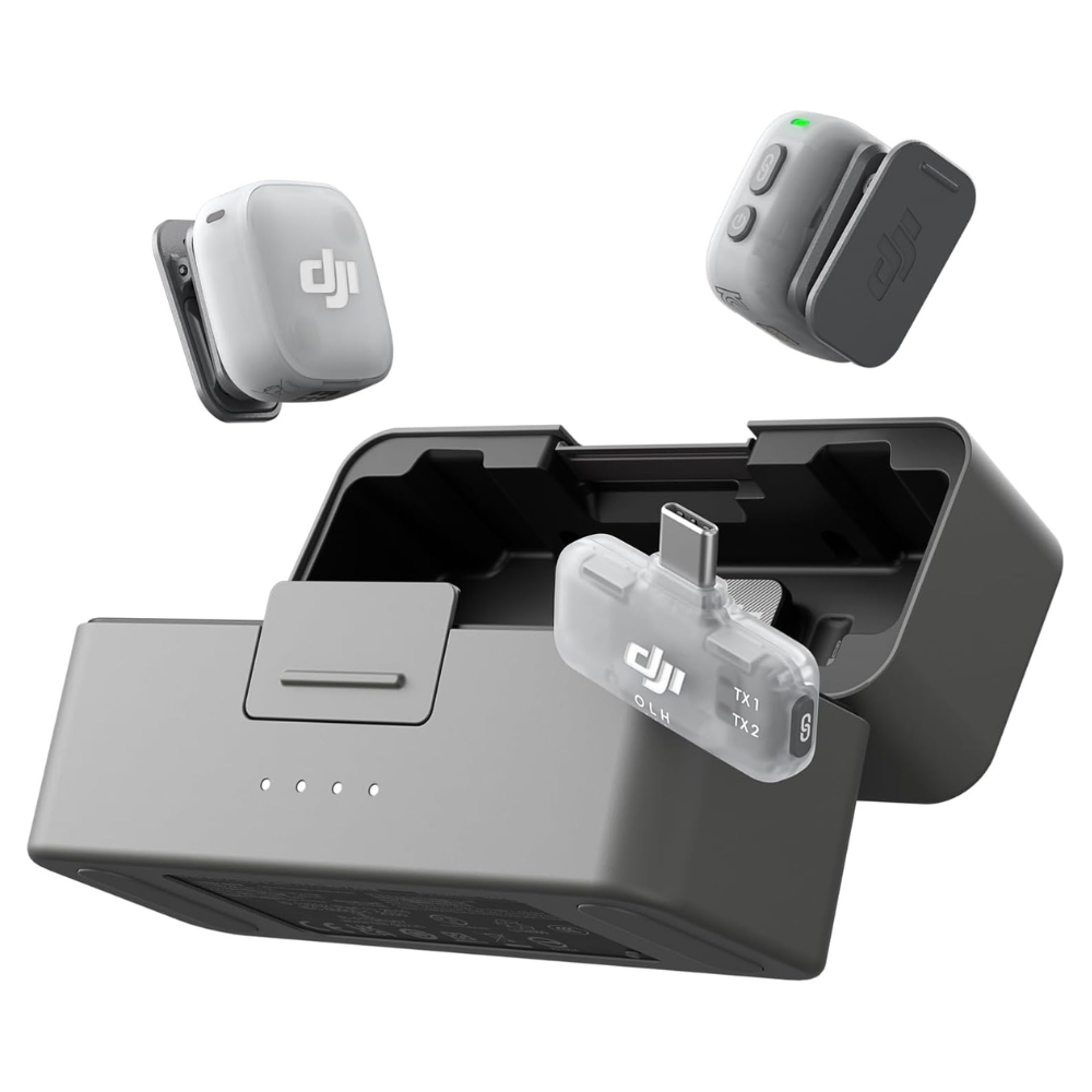 DJI MIC MINI 2 (2 TX + 1 RX + CHARGING CASE)