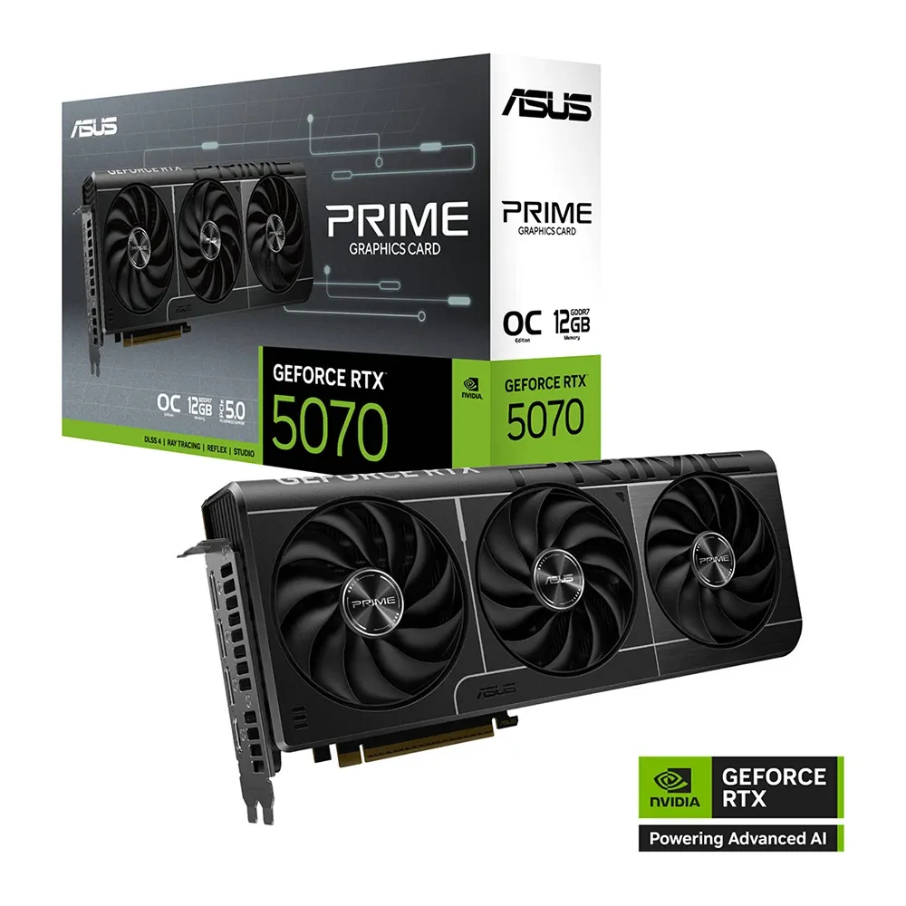 Asus Prime Rtx Geforce 5070 Oc 12gb Graphic Card
