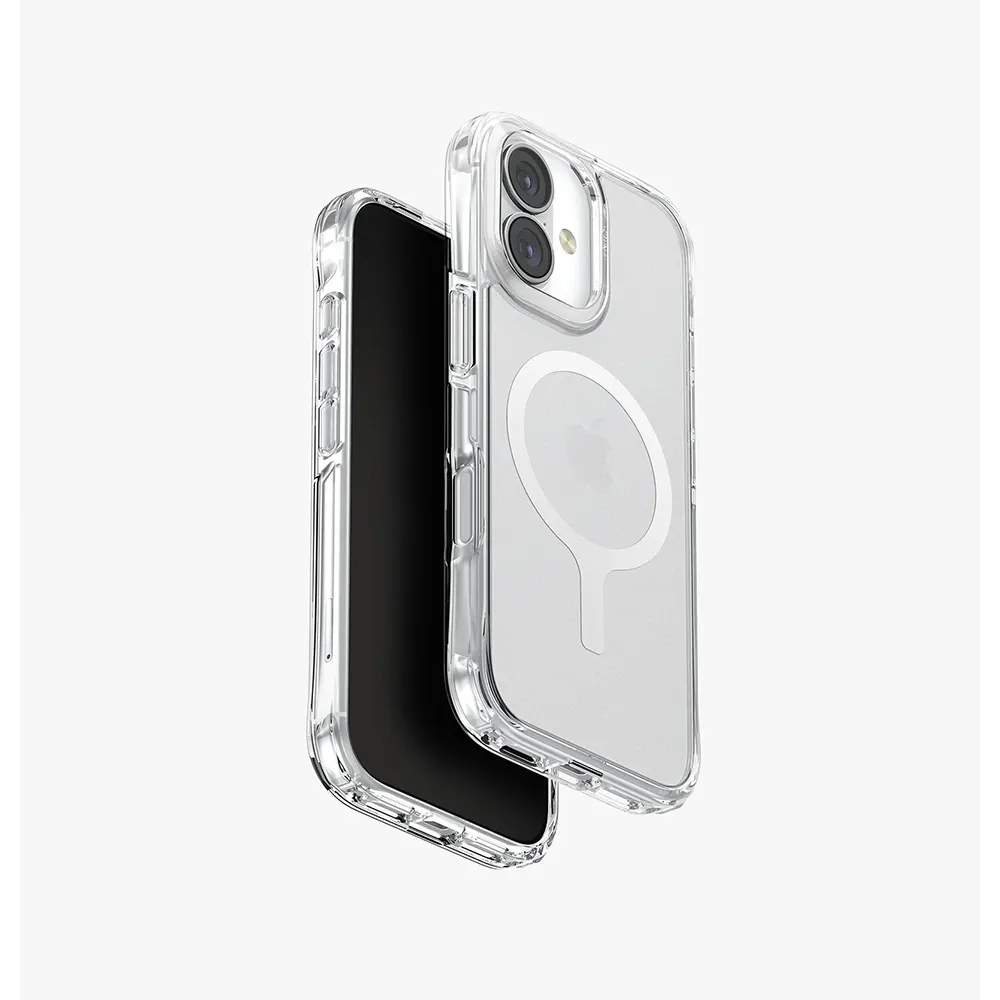 Uniq Hybrid Lifepro Xtreme Magsafe Case For Iphone 17 - Frost Clear