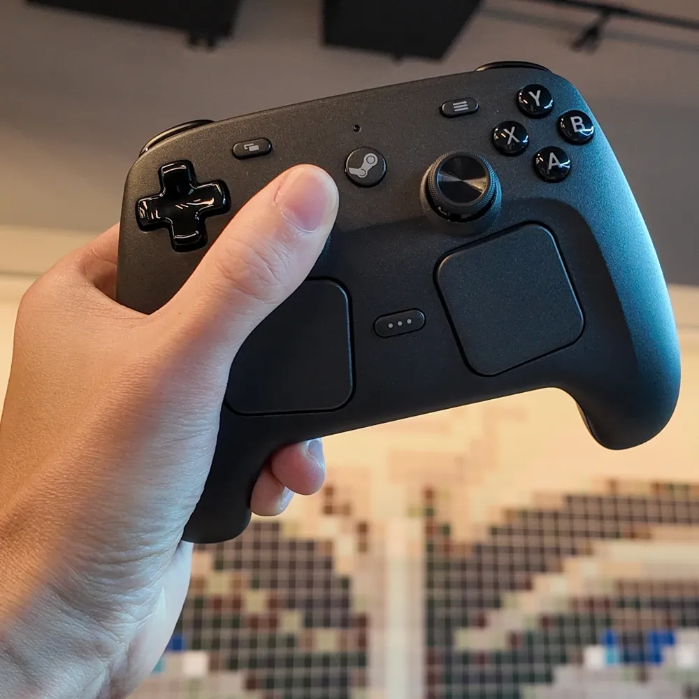 Valve Steam Controller - High-Precision Gamepad with Trackpads