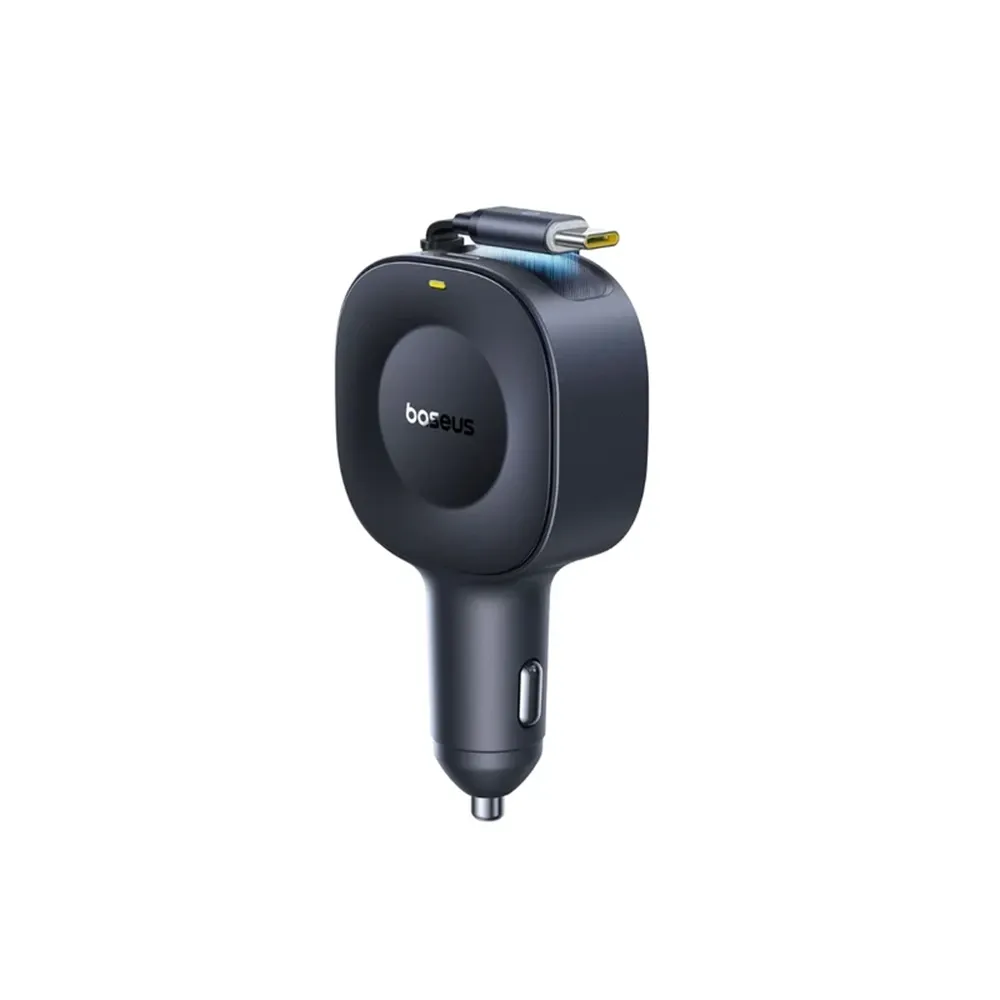 Baseus PrimeTrip VR2 Car Charger with Retractable Cable C+C 30W
