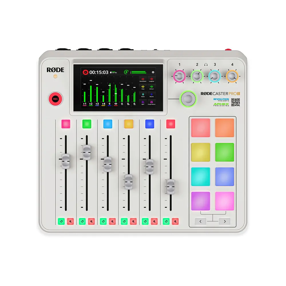 RODE RODECaster Pro II Integrated Audio Production Studio