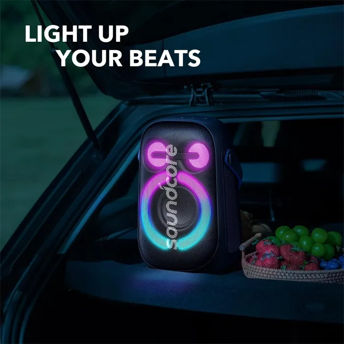 【新品未使用】Anker soundcore Rave Neo 2 Anker Soundcore Rave Neo 2 Portable Waterproof Speaker